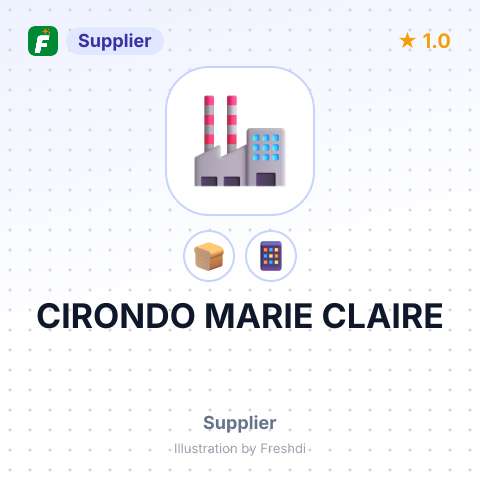 CIRONDO MARIE CLAIRE – summary card, no photo uploaded yet