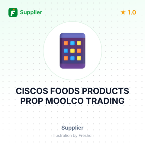 CISCOS FOODS PRODUCTS PROP MOOLCO TRADING – summary card, no photo uploaded yet