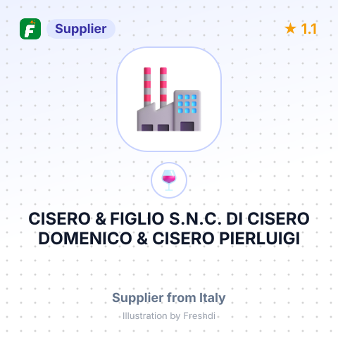 CISERO & FIGLIO S.N.C. DI CISERO DOMENICO & CISERO PIERLUIGI – summary card, no photo uploaded yet