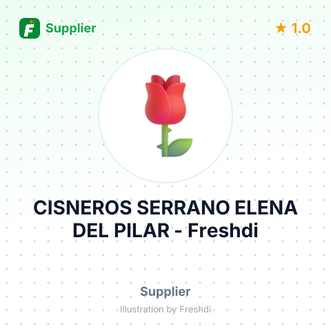 CISNEROS SERRANO ELENA DEL PILAR – summary card, no photo uploaded yet