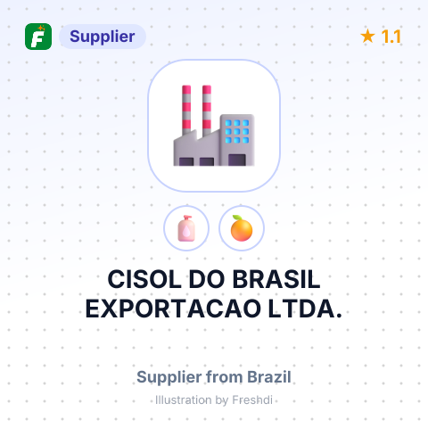 CISOL DO BRASIL EXPORTACAO LTDA. – summary card, no photo uploaded yet
