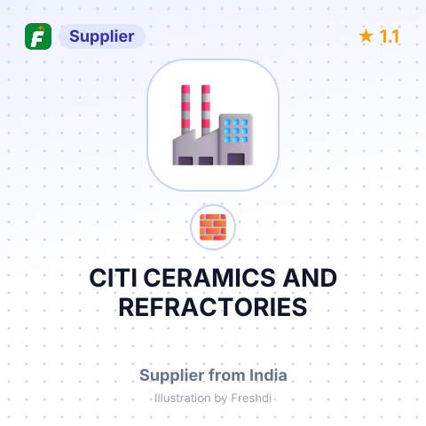 CITI CERAMICS AND REFRACTORIES – summary card, no photo uploaded yet