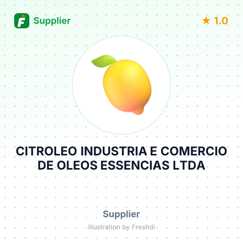 CITROLEO INDUSTRIA E COMERCIO DE OLEOS ESSENCIAS LTDA – summary card, no photo uploaded yet