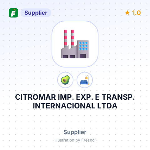 CITROMAR IMP. EXP. E TRANSP. INTERNACIONAL LTDA – summary card, no photo uploaded yet
