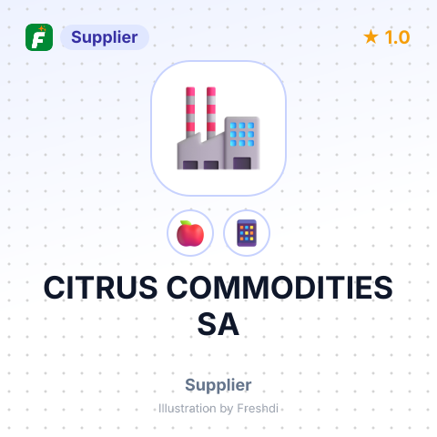 CITRUS COMMODITIES SA – summary card, no photo uploaded yet