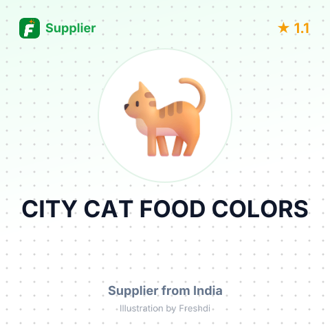 CITY CAT FOOD COLORS – summary card, no photo uploaded yet