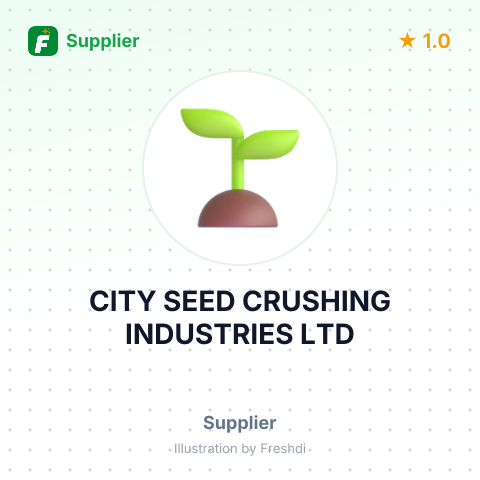 CITY SEED CRUSHING INDUSTRIES LTD – summary card, no photo uploaded yet