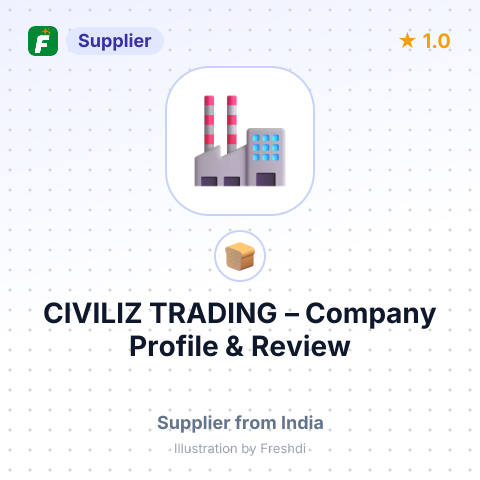 CIVILIZ TRADING – summary card, no photo uploaded yet