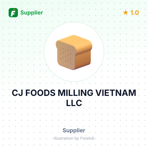 CJ FOODS MILLING VIETNAM LLC – summary card, no photo uploaded yet