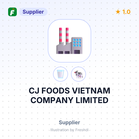 CJ FOODS VIETNAM COMPANY LIMITED – summary card, no photo uploaded yet