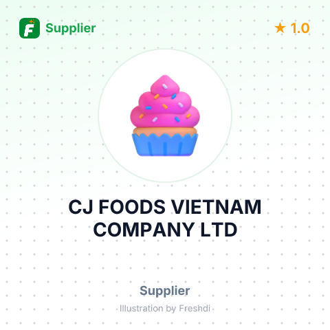 CJ FOODS VIETNAM COMPANY LTD – summary card, no photo uploaded yet
