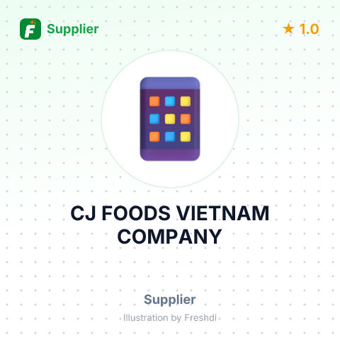 CJ FOODS VIETNAM COMPANY – summary card, no photo uploaded yet