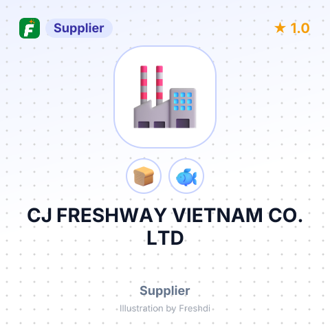 CJ FRESHWAY VIETNAM CO. LTD – summary card, no photo uploaded yet