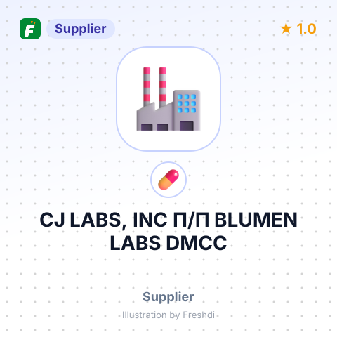 CJ LABS, INC П/П BLUMEN LABS DMCC – summary card, no photo uploaded yet