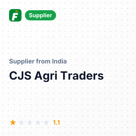 CJS Agri Traders  – summary card, no photo uploaded yet