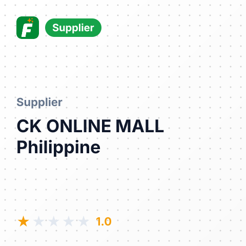 CK ONLINE MALL Philippine – summary card, no photo uploaded yet