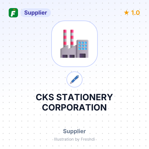 CKS STATIONERY CORPORATION – summary card, no photo uploaded yet