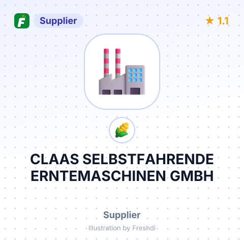 CLAAS SELBSTFAHRENDE ERNTEMASCHINEN GMBH – summary card, no photo uploaded yet