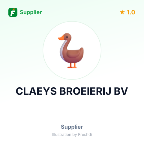 CLAEYS BROEIERIJ BV – summary card, no photo uploaded yet