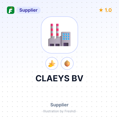 CLAEYS BV – summary card, no photo uploaded yet
