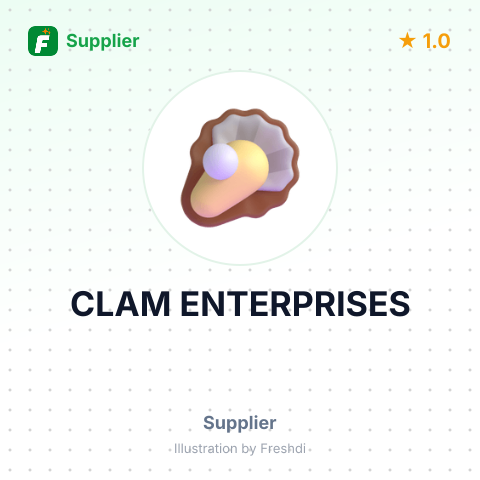 CLAM ENTERPRISES – summary card, no photo uploaded yet