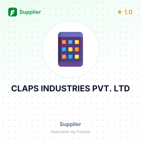 CLAPS INDUSTRIES PVT. LTD – summary card, no photo uploaded yet