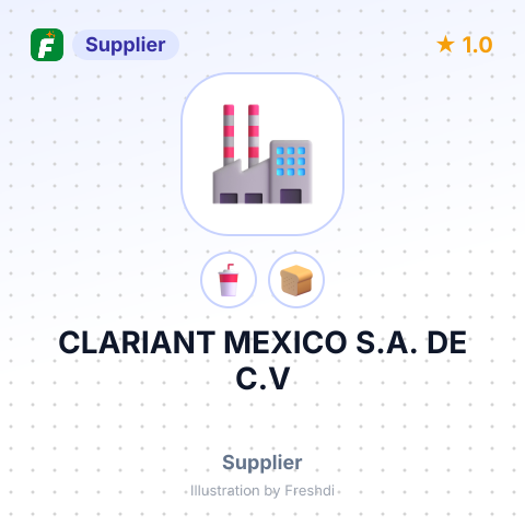 CLARIANT MEXICO S.A. DE C.V – summary card, no photo uploaded yet