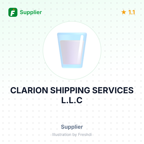 CLARION SHIPPING SERVICES L.L.C – summary card, no photo uploaded yet