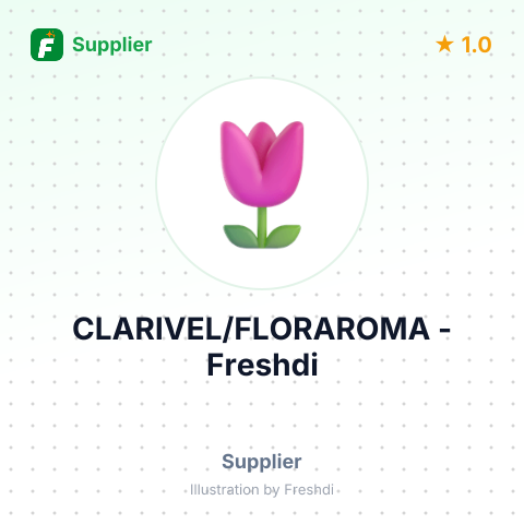 CLARIVEL/FLORAROMA – summary card, no photo uploaded yet