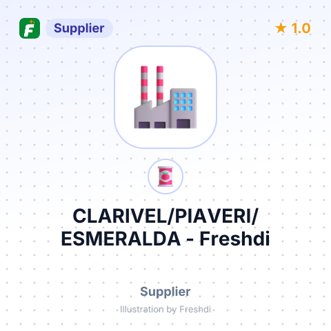 CLARIVEL/PIAVERI/ESMERALDA – summary card, no photo uploaded yet