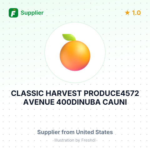 CLASSIC HARVEST PRODUCE4572 AVENUE 400DINUBA CAUNI – summary card, no photo uploaded yet