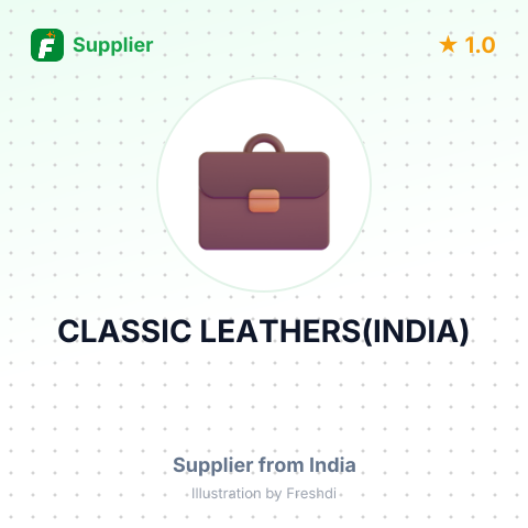 CLASSIC LEATHERS(INDIA) – summary card, no photo uploaded yet