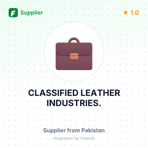 CLASSIFIED LEATHER INDUSTRIES. – summary card, no photo uploaded yet