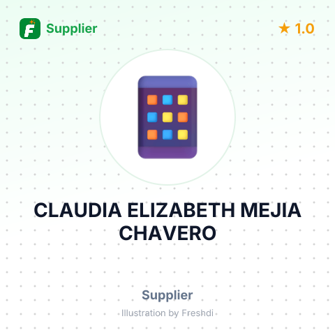 CLAUDIA ELIZABETH MEJIA CHAVERO – summary card, no photo uploaded yet