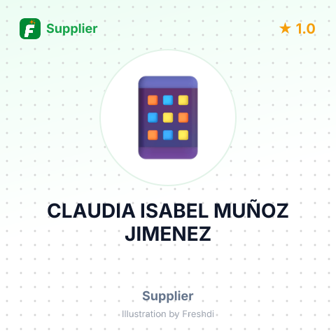 CLAUDIA ISABEL MUÑOZ JIMENEZ – summary card, no photo uploaded yet