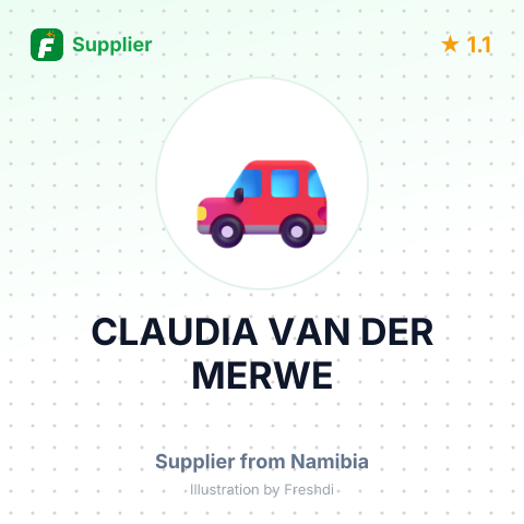 CLAUDIA VAN DER MERWE – summary card, no photo uploaded yet