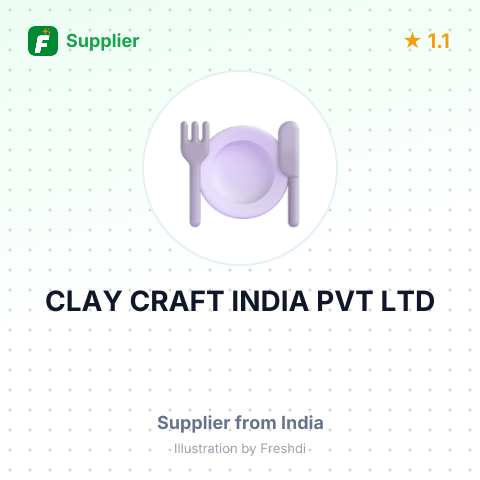 CLAY CRAFT INDIA PVT LTD – summary card, no photo uploaded yet