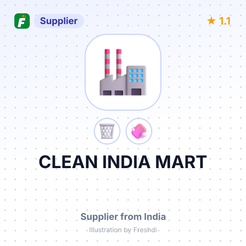 CLEAN INDIA MART – summary card, no photo uploaded yet