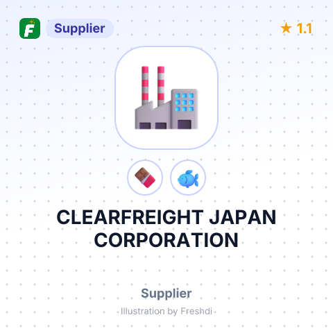 CLEARFREIGHT JAPAN CORPORATION – summary card, no photo uploaded yet