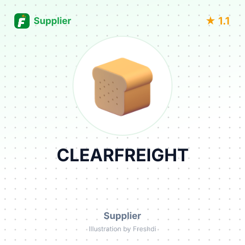 CLEARFREIGHT – summary card, no photo uploaded yet