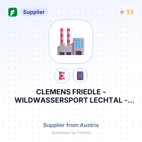 CLEMENS FRIEDLE - WILDWASSERSPORT LECHTAL - FUN RAFTING – summary card, no photo uploaded yet