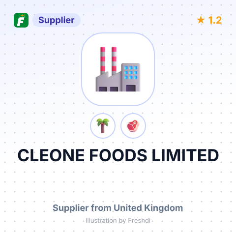 CLEONE FOODS LIMITED – summary card, no photo uploaded yet