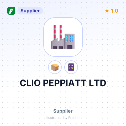 CLIO PEPPIATT LTD – summary card, no photo uploaded yet