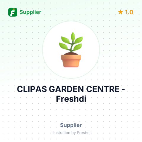 CLIPAS GARDEN CENTRE – summary card, no photo uploaded yet