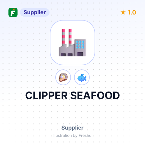 CLIPPER SEAFOOD – summary card, no photo uploaded yet