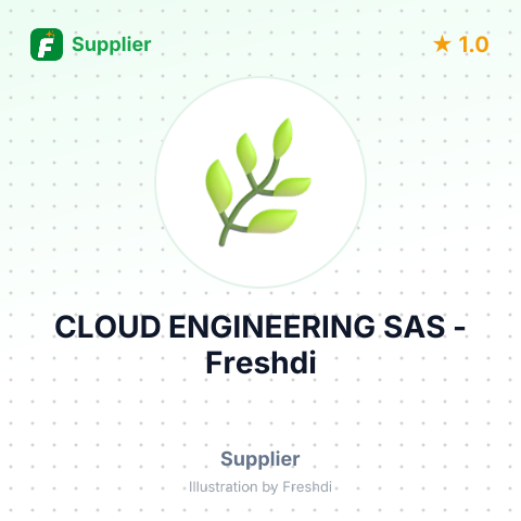 CLOUD ENGINEERING SAS – summary card, no photo uploaded yet