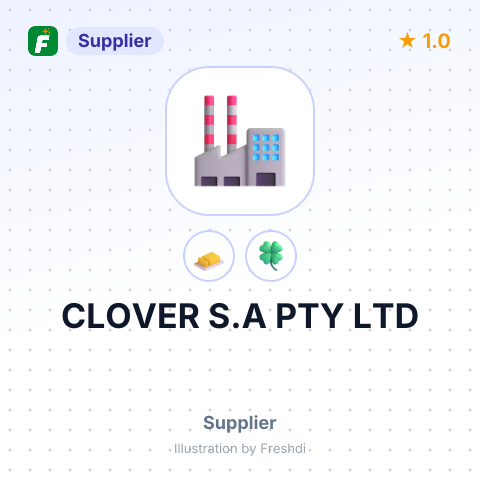 CLOVER S.A PTY LTD – summary card, no photo uploaded yet