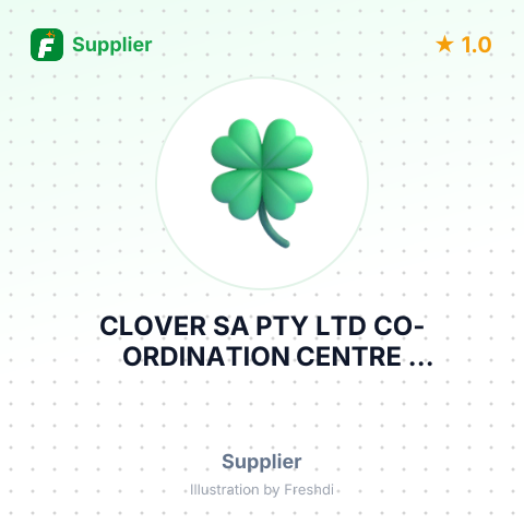 CLOVER SA PTY LTD CO-ORDINATION CENTRE CONSTANTIA KLOOF SOUTH AFRICA – summary card, no photo uploaded yet