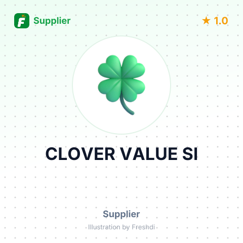 CLOVER VALUE SI – summary card, no photo uploaded yet