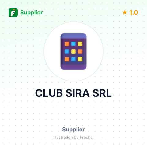 CLUB SIRA SRL – summary card, no photo uploaded yet
